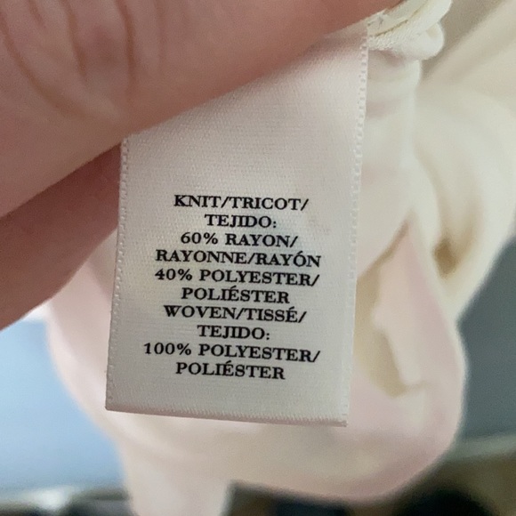 Ann Taylor beautiful white blouse new with tags NWT SIZE MEDIUM - Picture 9 of 11